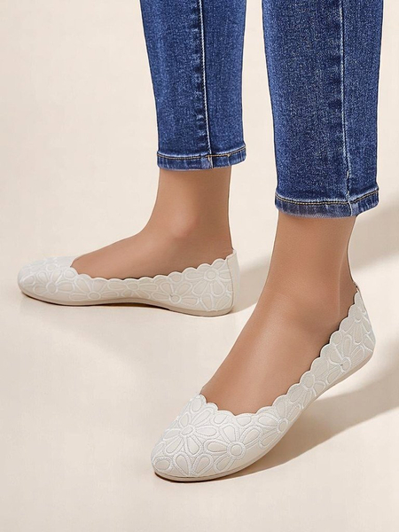 Royalfashion Kvetinové dámske balerínky Magerro