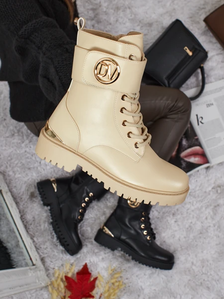 Ženski delavski škornji z okraski Lorice