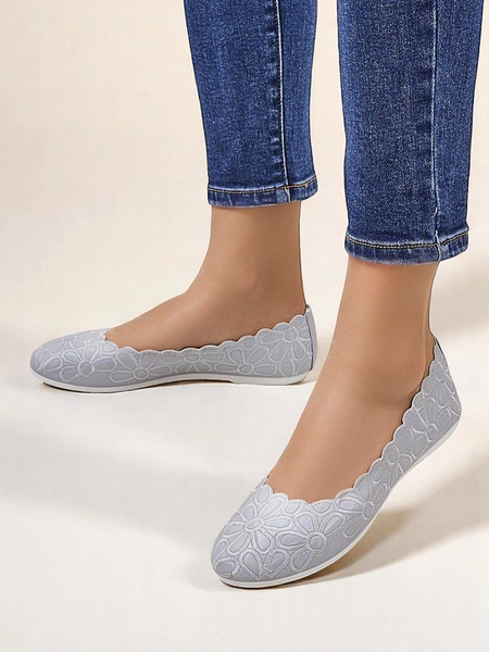 Royalfashion Kvetinové dámske baleríny Magerro