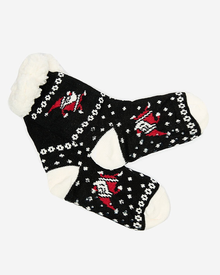 Royalfashion Dámske zimné ponožky s vianočným vzorom