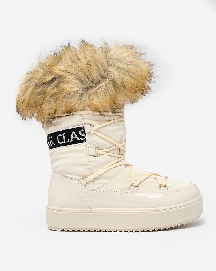 Royalfashion slip-on topánky a\'la snow boots for women GMILLO
