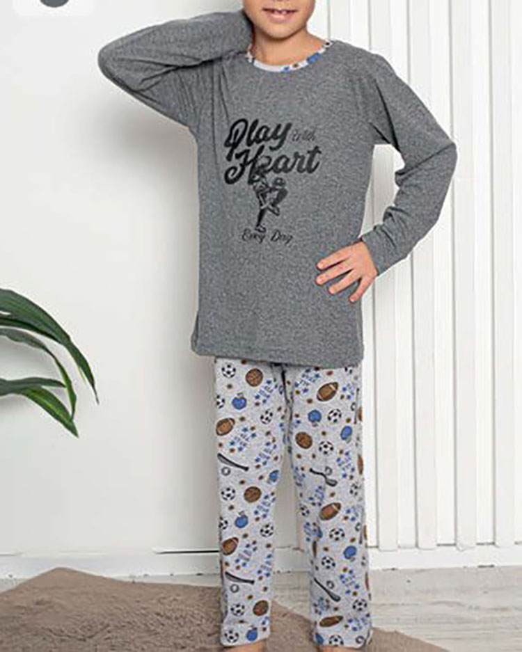 Chlapčenské pyžamo s potlačou