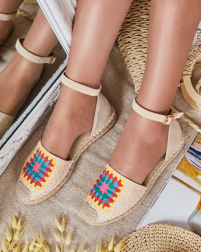 Royalfashion Dámske espadrilky Fillin