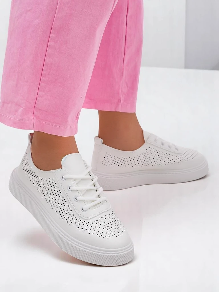 Royalfashion dámske ażurowé športové šnúrovacie topánky Adette