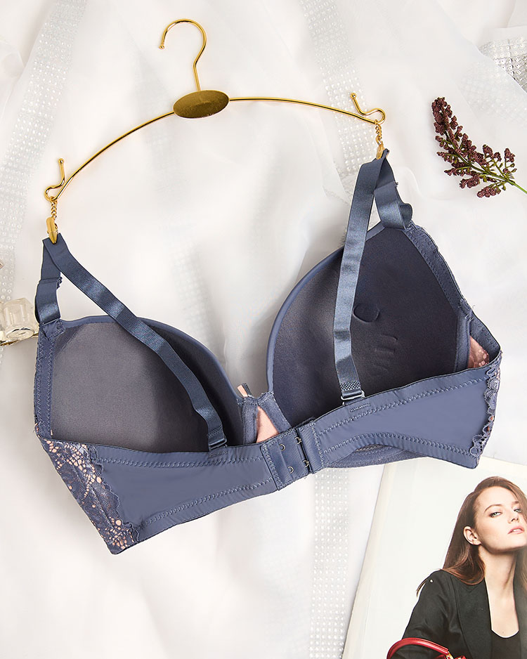 Royalfashion Dámska podprsenka zdobená čipkou