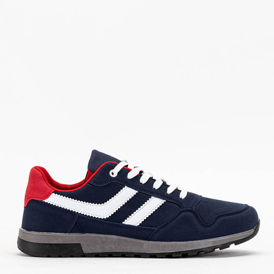 Športové tmavomodré pánske topánky Mollum - Obuv