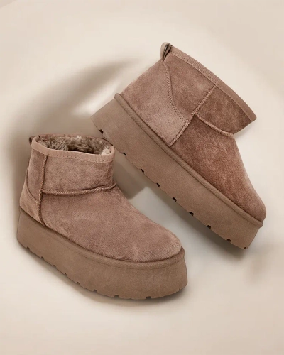 Royalfashion Krátke topánky pre ženy na sneh Hawanni