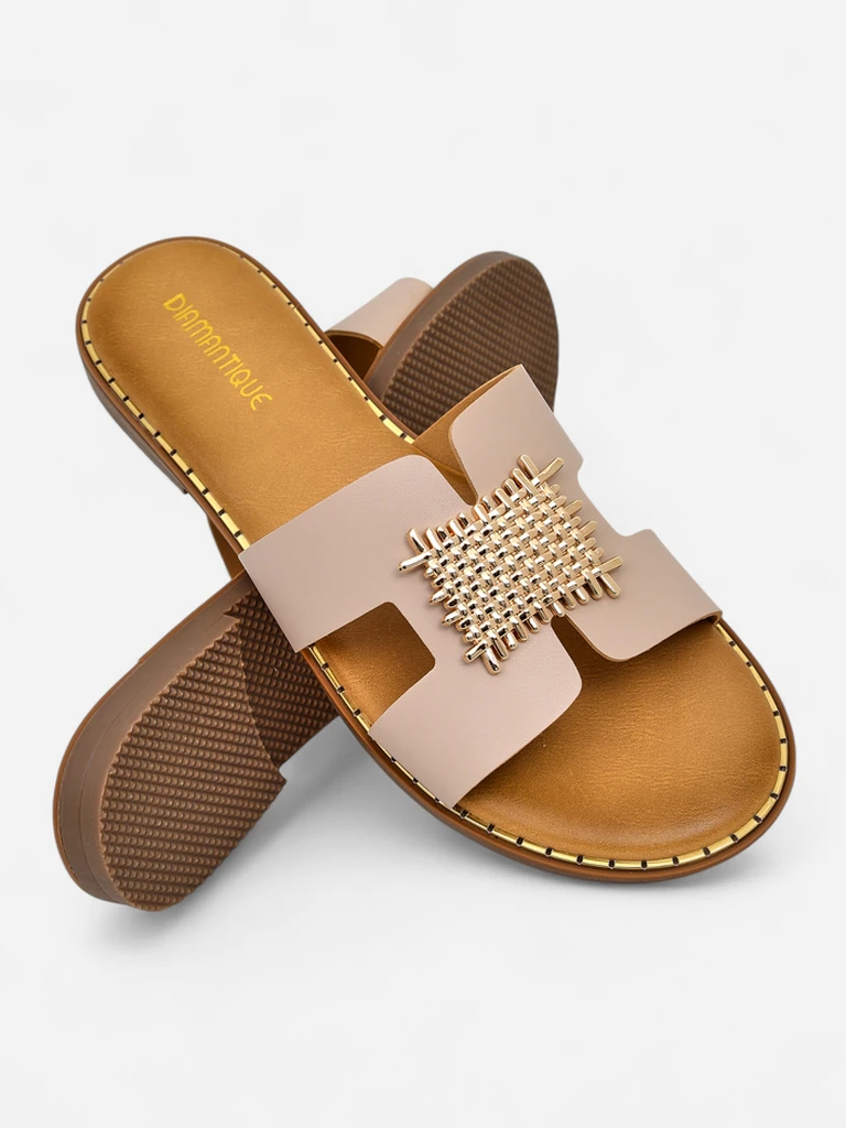 Royalfashion dámske dekoratívne šľapky s ornamentom Crattes