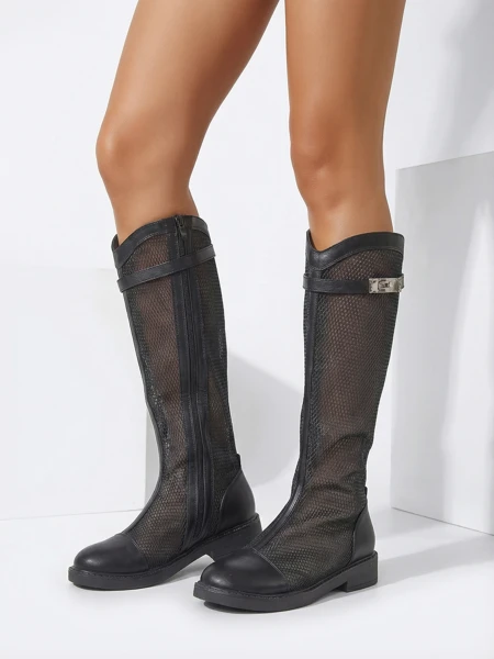 Royalfashion Vysoko perforované dámske členkové topánky Ovittole