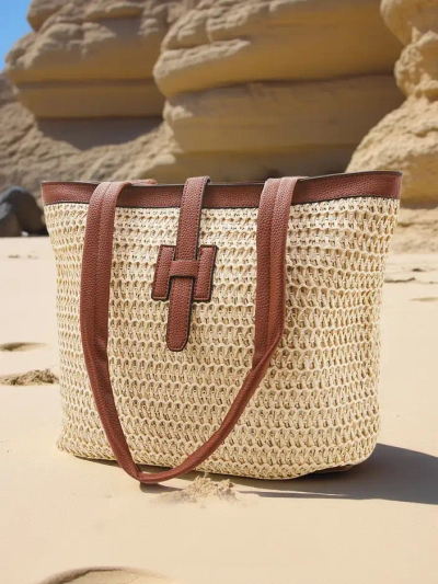 Royalfashion Veľká prútená taška pre ženy