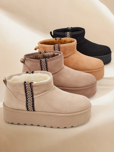 Royalfashion Krátke ženské snehule Haluzi