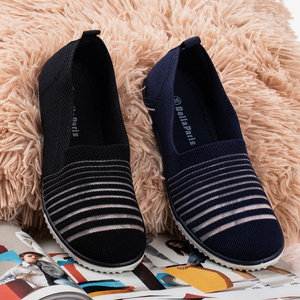 Navy slip-on tenisky Yeqa - Obuv 1