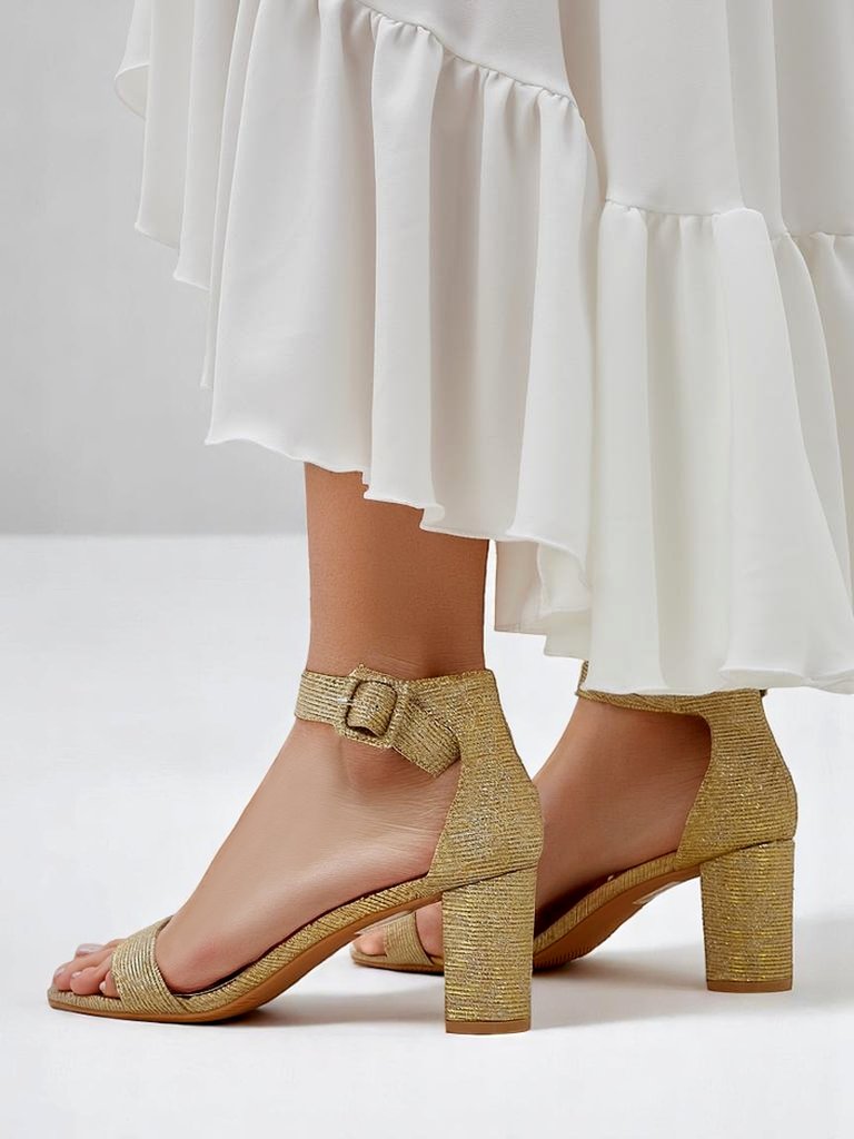 Royalfashion Glitrové dámske sandále Montrea