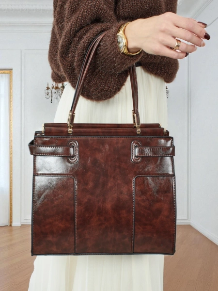 Royalfashion Elegantna ženska velika torbica