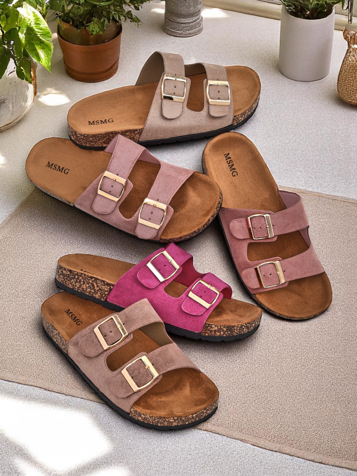 Royalfashion Dámske sandále s prackami Foumy