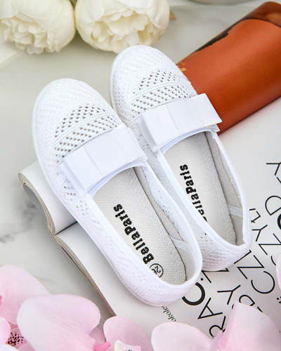 Royalfashion Dievčenské slip on tenisky Tabbi