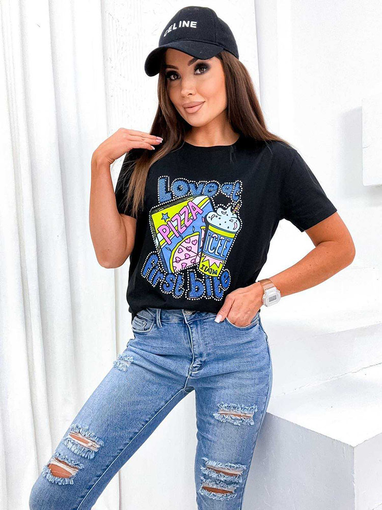 Royalfashion Dámske tričko s potlačou