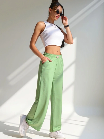 Royalfashion Široké dámske nohavice