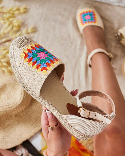 Royalfashion Dámske espadrilky Fillin