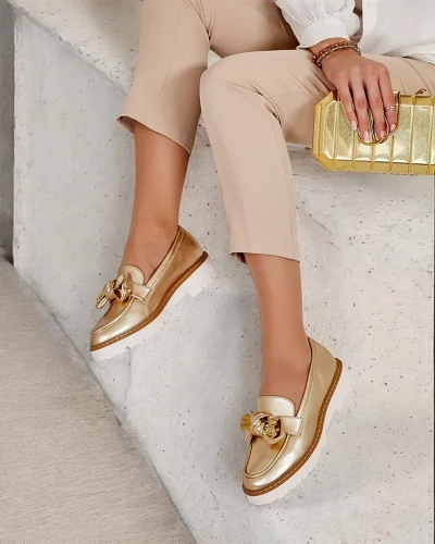 Royalfashion Dámske mokasíny s mašľou Ezizer