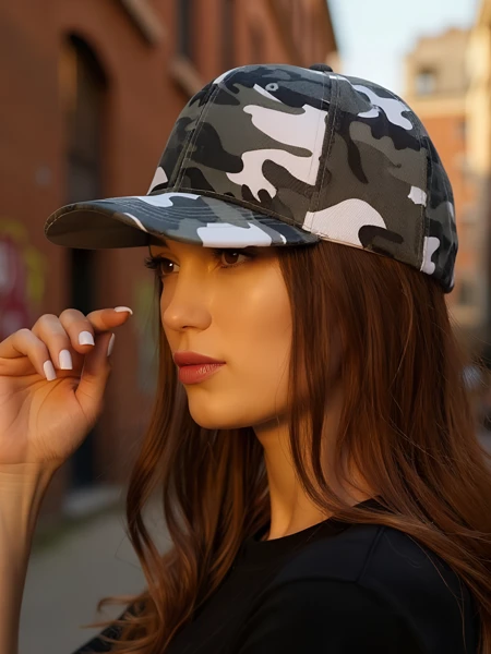 Royalfashion CamoFlex maskáčová baseballová čiapka