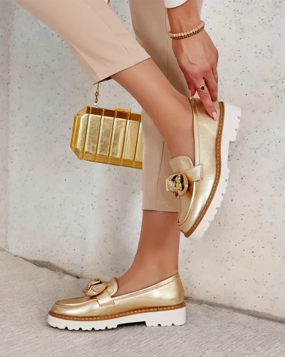 Royalfashion Dámske mokasíny s mašľou Ezizer