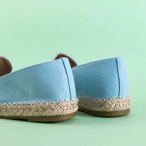 OUTLET Dámske espadrilky Bahia svetlo modré - Obuv