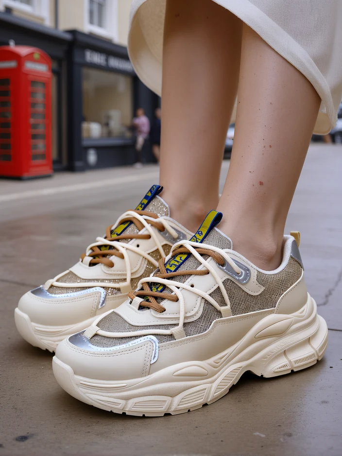 Royalfashion Dámske tenisky na hrubej podrážke Teresii