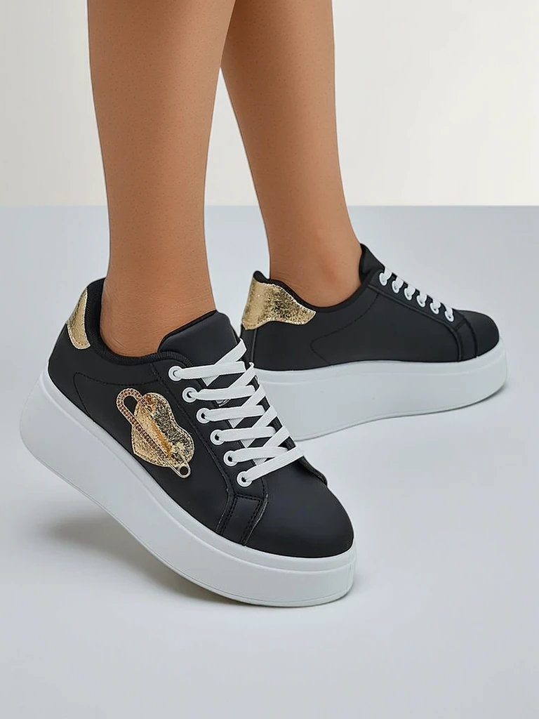 Royalfashion Dámske platformové tenisky Lovig