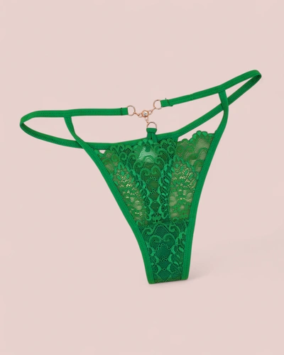 Royalfashion Čipkované dámske tangá