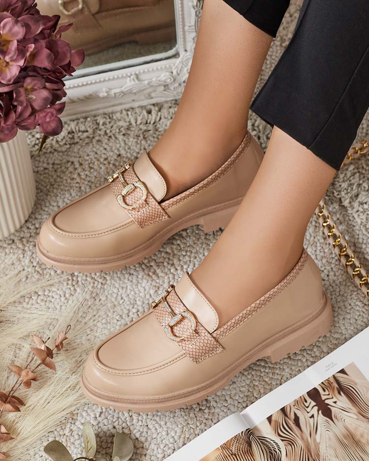 Royalfashion Elegantné dámske mokasíny Fix