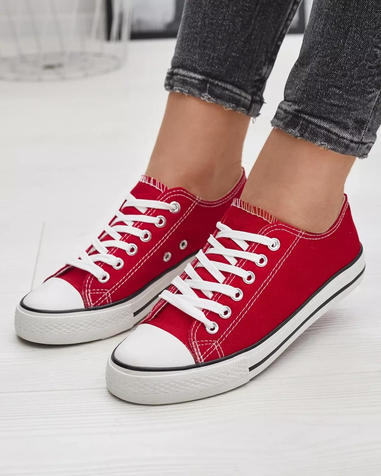 Dámske červené tenisky Gabrela - Obuv