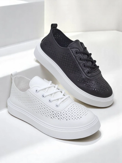 Royalfashion dámske ażurowé športové šnúrovacie topánky Adette