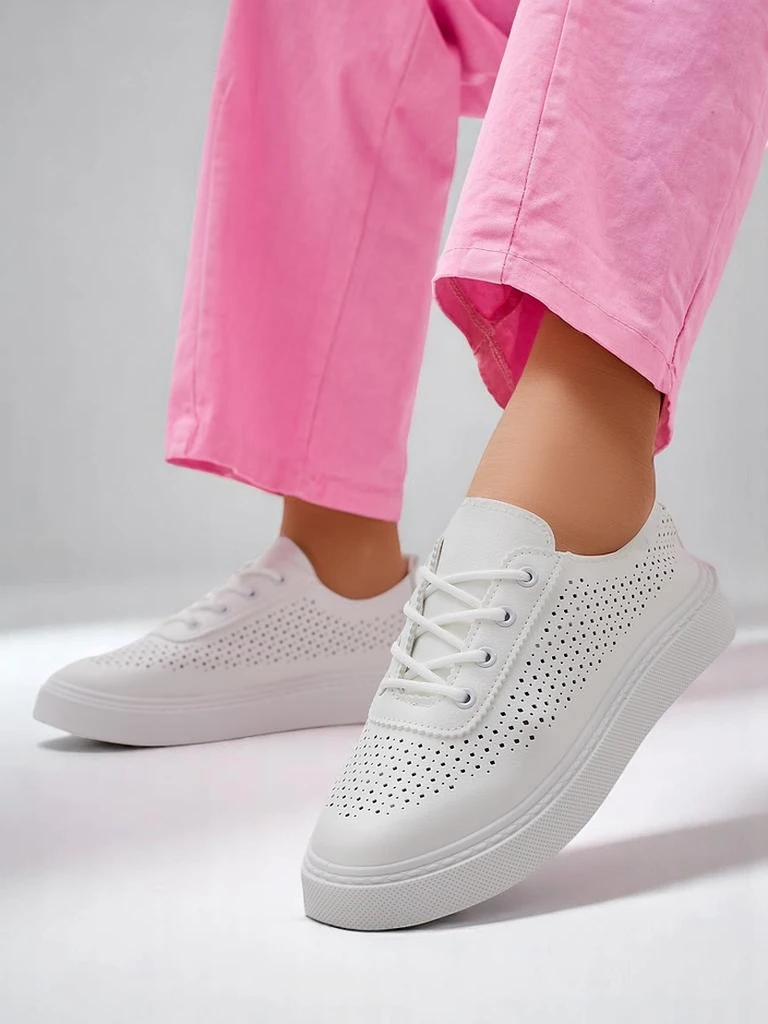 Royalfashion dámske ażurowé športové šnúrovacie topánky Adette