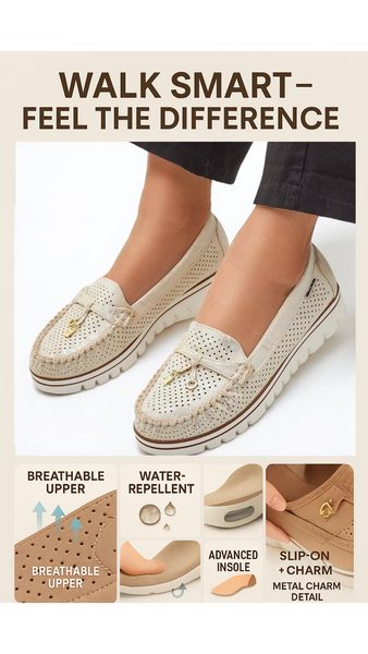 Royalfashion Dámske perforované mokasíny Elissas