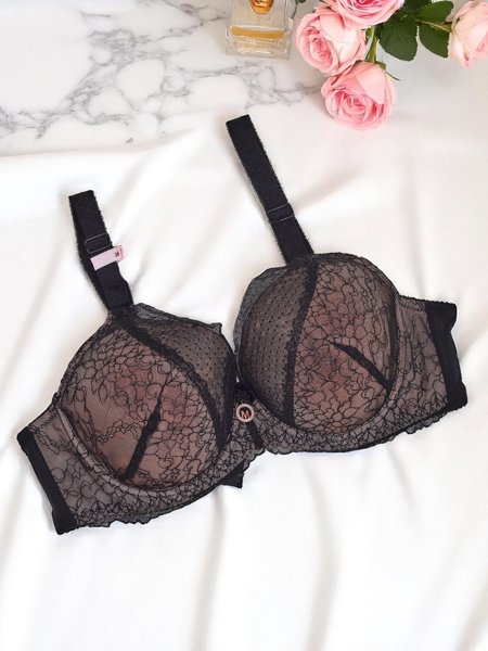 Royalfashion Dámska push-up podprsenka s čipkou Coco Lift