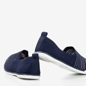 Navy slip-on tenisky Yeqa - Obuv 1