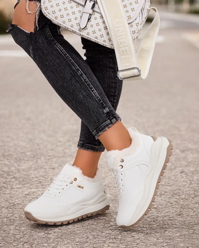 Royalfashion Dámske zateplené tenisky Ruffi