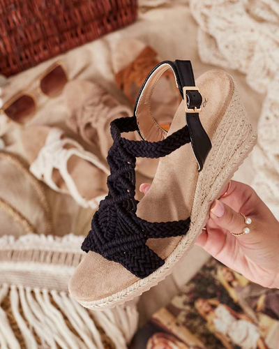 Royalfashion Dámske sandále Ovia na kotvičke