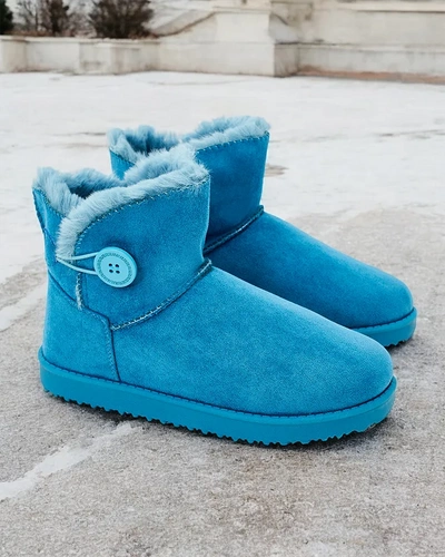 Royalfashion Dámske krátke čižmy a'la snow boots Malla