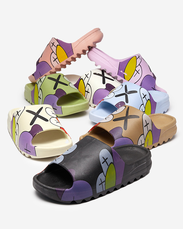 Zelené dámske papuče značky Elmino - Footwear