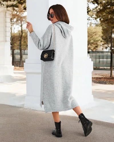 Royalfashion Dlouhý svetr pro ženy