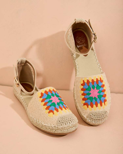 Royalfashion Dámske espadrilky Fillin