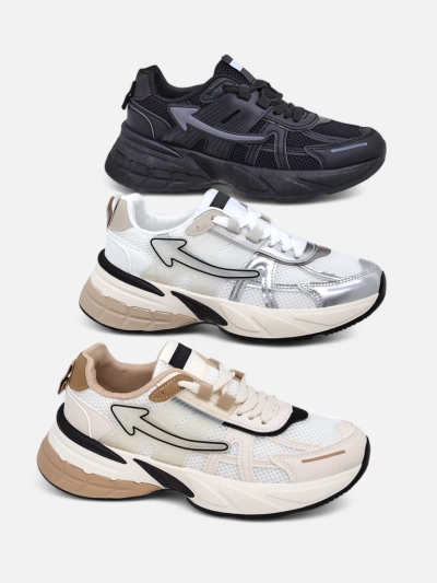 Royalfashion Dámske športové tenisky s hrubšou podrážkou Beysa