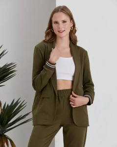 Royalfashion Khaki 2-dielny dámsky komplet