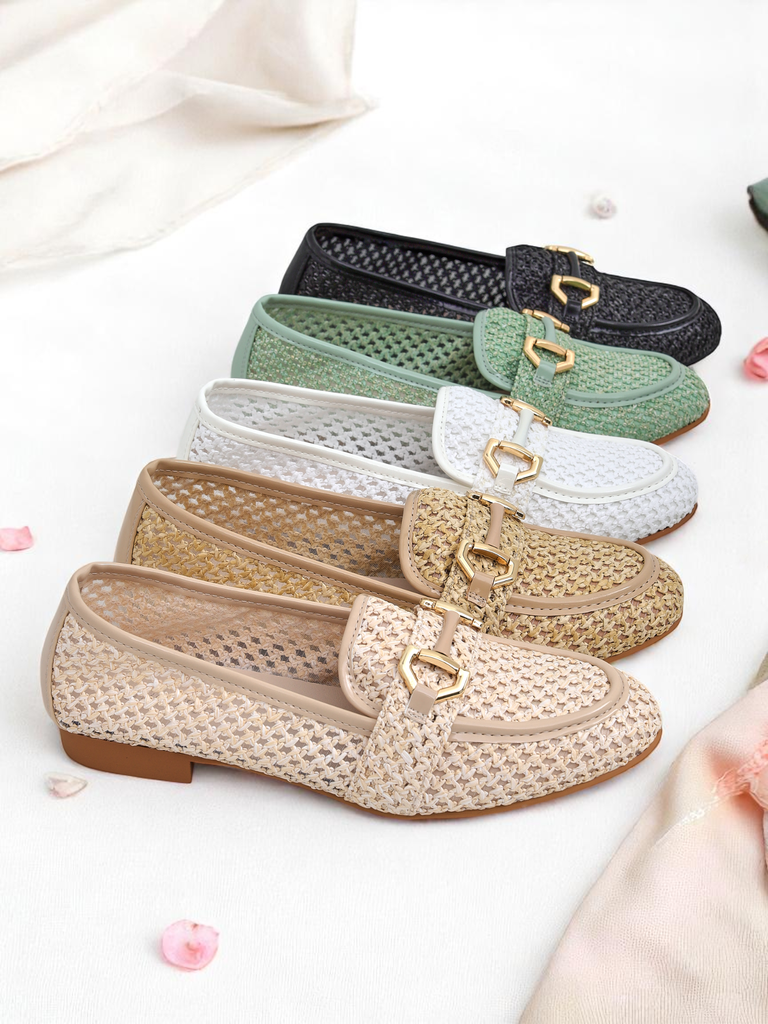 Royalfashion Dierkované dámske mokasíny Sallim