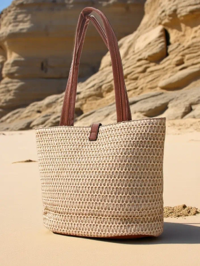 Royalfashion Veľká prútená taška pre ženy