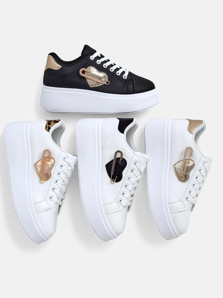 Royalfashion Dámske platformové tenisky Lovig