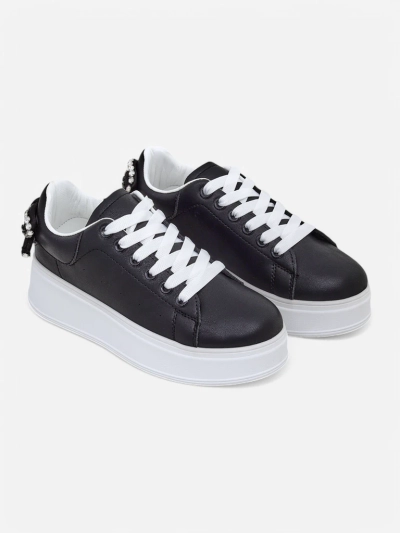 Royalfashion Dámske platformové športové tenisky Srdiečko