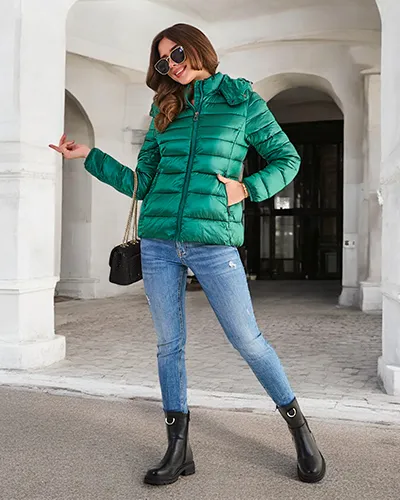 Royalfashion Ženská zimná bunda s quiltom